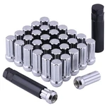 Chrome M14X1.5 Lug Nuts - 32 Pack, 2" Tall, Fit Ford F250 F350, Chevy Silvera... New. Price: $38.18.