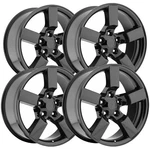 (set Of 4) Replica FR50 Lightning 20X9 5X135 +8MM Gloss Black Wheels Rims New. Price: $1193.96.
