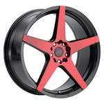 Mach Performance MP52 Wheel 18X8 (35, 5X112, 72.56) Black Single Rim New. Price: $245.71.