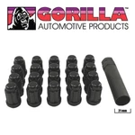 20 Gorilla Spline Tuner Lock Acorn Black Lug Nuts With Key 12X1.5 Wheels Rims New. Price: $42.95.