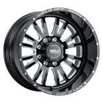 Weld Off-road Wheels Slingblade 20X9 +0 Gloss Black Milled 8X165.1 8X6.5 (qty 1) New. Price: $470.00.