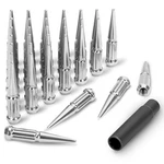 32 Pcs M14X1.5 Spike Lug Nuts Chrome, Fits Chevy Silverado Gmc Sierra F250 F350 New. Price: $77.66.