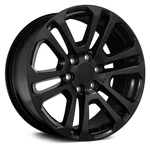 For Chevy Silverado 1500 99-17 Alloy Factory Wheels 6 V-spoke Satin Black New. Price: $254.00.