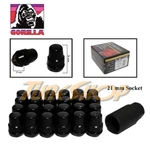 24 All Lock Gorilla Bulge Acorn Wheels Rims Lug Nuts 12X1.5 Black Close New. Price: $69.95.