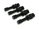 Vms Racing Black Universal Fitment Aluminum Wheel Valve Stems & Caps Pack Of 4 New. Price: $24.95.