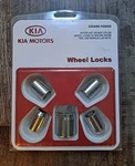 Kia Motors Wheel Locks For Sedona/sorentos And More Models U8440-10000 New. Price: $25.00.