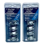 White Knight Lug Nuts 1/2 R.h. Hex 13/16 8 Total 117044 Conical-new. Price: $8.99.