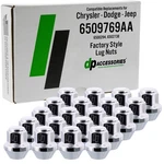 Chrome Lug Nuts Compatible With Chrysler-dodge-jeep 6509769AA Set Of 20 New. Price: $61.00.