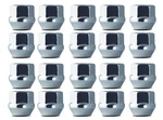 Mr. 5358 Set Of 20 Chrome Open End Bulge Acorn 9 / 16?-18 Rh New. Price: $27.23.