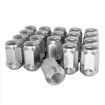 Npauto Chrome Wheel Lug Nuts 1/2 20, 1.38" 3/4" Hex Conical Inch, New. Price: $30.09.