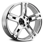 Replica Tech RT-18 Wheel 26X10 (24, 6X139.7, 106.1) Chrome Single Rim New. Price: $685.71.
