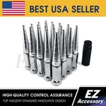 32 Twisted Spike Lug Nuts Chrome 14X1.5 8 Gmc Yukon Denali Sierra New. Price: $47.99.