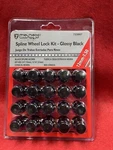 White Knight Spline 3/4" 13/16" Conical Wheel Lug Lock Kit Glossy Black 723807 New. Price: $19.99.
