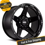 Grid Wheels GD0417090052B187 17X9 -12 5X127/139.7 87.10 Matte Black New. Price: $399.68.