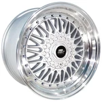 Mst MT13 Rim 15X8 4X100/4X114.3 Offset 20 Silver W/machined Lip (quantity 1) New. Price: $175.25.