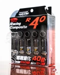 Project Kics R40 Lock & Nut Set (16 + 4PCS) 12X1.50 Glorious Black - KRC11K New. Price: $270.00.