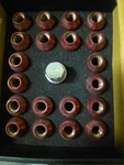 Mishimoto MMLG-15-LOCKRD Aluminum Locking Lug Nuts M12 X 1.5 Red Used. Price: $39.99.