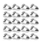 20 Pcs 33 Mm Semi Truck Push-on Style 3/8" Abs Wheel Nut Chrome Lug Covers New. Price: $15.55.