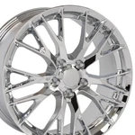 58982 Chrome 19 Inch 5X120.65 Rim Fits Camaro Corvette Firebird C7 Z06 Style New. Price: $347.75.