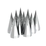 United Pacific 33MM X 4-1/2" Chrome Plastic Spike Nut Covers Pack Of 10 New. Price: $34.95.