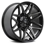 Drive Crank Wheels 22X10 (-25, 6X135, 106.1) Black Rims Set Of 4 New. Price: $1642.80.