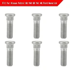 6PCS Front Wheel Stud Kit Fits Nissan Patrol Gq Y60 Gu Y61 Mq Ford Maverick F8 New. Price: $17.75.