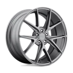 Niche Misano Matte Gun Metal Rims: 19X9.5, 5X112, 35MM, M1161995F8+35 New. Price: $420.00.