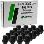 Black Lug Nuts Compatible With Jaguar T4A2670 Set Of 20 New. Price: $66.00.