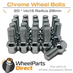 Bolts (20) 14X1.5 Chrome For Mercedes Vito W447 14-20 On Original Wheels New. Price: $33.56.