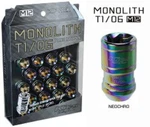 Kyo-ei Kics Monolith T1/06 Lug Nuts M12X1.25 20PC Chrono Neochrome Key MN03N New. Price: $198.00.