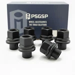 6PCS 19MM Sleeve Wheel Lug Nuts M22X1.5 Thread 33MM Hex Skirt Flange For Semis New. Price: $69.00.