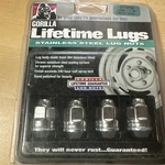 Gorilla 91127SS Lifetime Stainless Steel Lug Nut Bulge Acorn M12- 1.25. New. Price: $9.99.