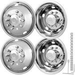 19.5" Wheel Simulators Cover Stainless Steel 2005-2020 Ford F450/F550 Pc New. Price: $207.99.
