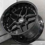 Esr CS15 Wheels 18X9.5 / 18X10.5 +22 5X114.3 Black Deep Dish Inch Rims Set New. Price: $1226.00.