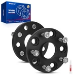 Kax 5X4.5 Wheel Spacers 15MM, Hub Centric With M12X1.5 Studs 60.1M New. Price: $51.56.