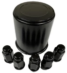 Ecustomrim Black Trailer Wheel Cap Set - Hub Cover 5 Lugs 3.19 Inch Center New. Price: $27.61.