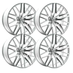 (SET-4) 20X8.5 Axe EX30 Silver Mirror Blanks Wheels Rims 5X4.5 5X114.3 +40 New. Price: $1600.00.