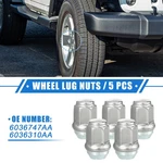 5PCS Wheel Lug Nuts For Jeep Wrangler Liberty Dodge Challenger NO.6036747AA New. Price: $27.99.
