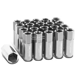 20PCS M12 1.5 Extended Aluminum Wheel Acorn Tuner Lug Nuts Silver New. Price: $20.89.