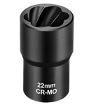 Topec 22MM Lug Nut Remover, Wheel Lock Removal Kit For Stripped Bolt & Rounde... New. Price: $12.33.
