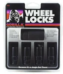 Gorilla Wheel Locks, 14MM 1.50, Bulge Acorn, Duplex, Black, 14X1.5, 76641NBC New. Price: $29.99.