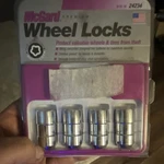Mcgard Chrome Cone-seat Wheel Set (M14 X 1.5 Thread Size) & Key New. Price: $25.00.