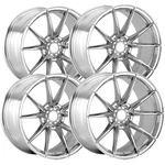 (set Of 4) Modern Luxury MLF12 19X8.5 5X4.5" +32MM Chrome Wheels Rims 19" Inch New. Price: $1756.00.