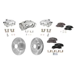 4-WHEEL Set Brake Kit With Calipers Front & Rear For Buick Lucerne 2006-2011 New. Price: $431.03.