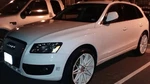 1AV ZX4 Wheels 20X9 (38, 5X114.3, 73.1) White Rims Set Of Used. Price: $584.00.
