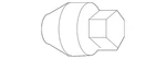 Genuine Gm Wheel Nut 09596069 New. Price: $9.82.