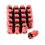Rugged Ridge Wheel Lug Nut Set Of Red 1/2-20 New. Price: $68.99.
