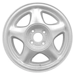 Ford Mustang 91-93 Cci 5-SPOKE White 16X7 Alloy Factory Wheel Remanufactured Used. Price: $238.24.