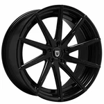 20X8.5"LEXANI Wheels CSS-15 Gloss Black Rims New. Price: $1864.00.