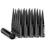 Gasupply Lug Nuts Black 20PCS, M12X1.5 Locking Spiked Spline New. Price: $67.44.